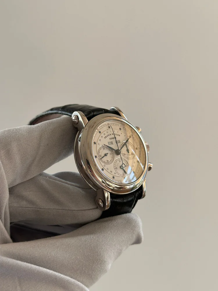 Franck Muller Master Calendar Chronograph White Gold